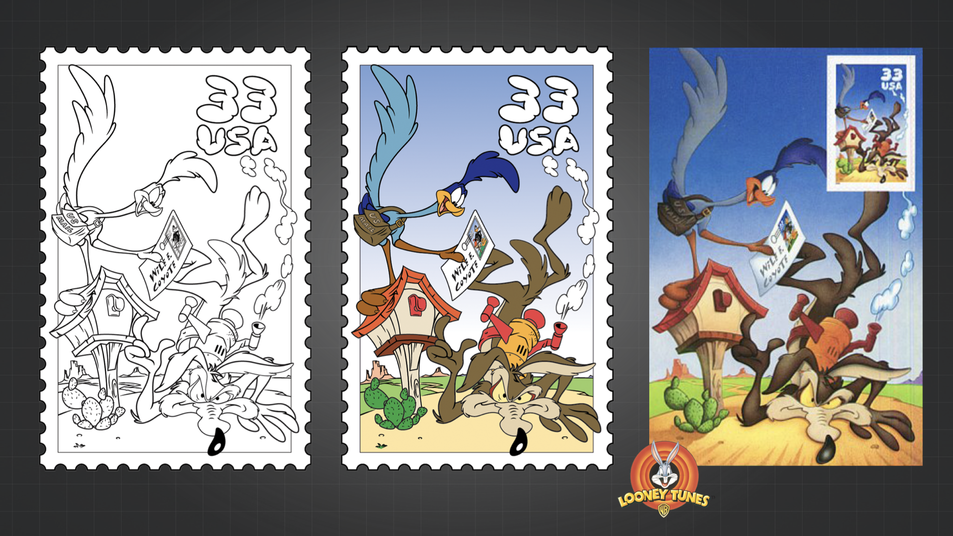 LOONEY TUNES — USPS STAMP