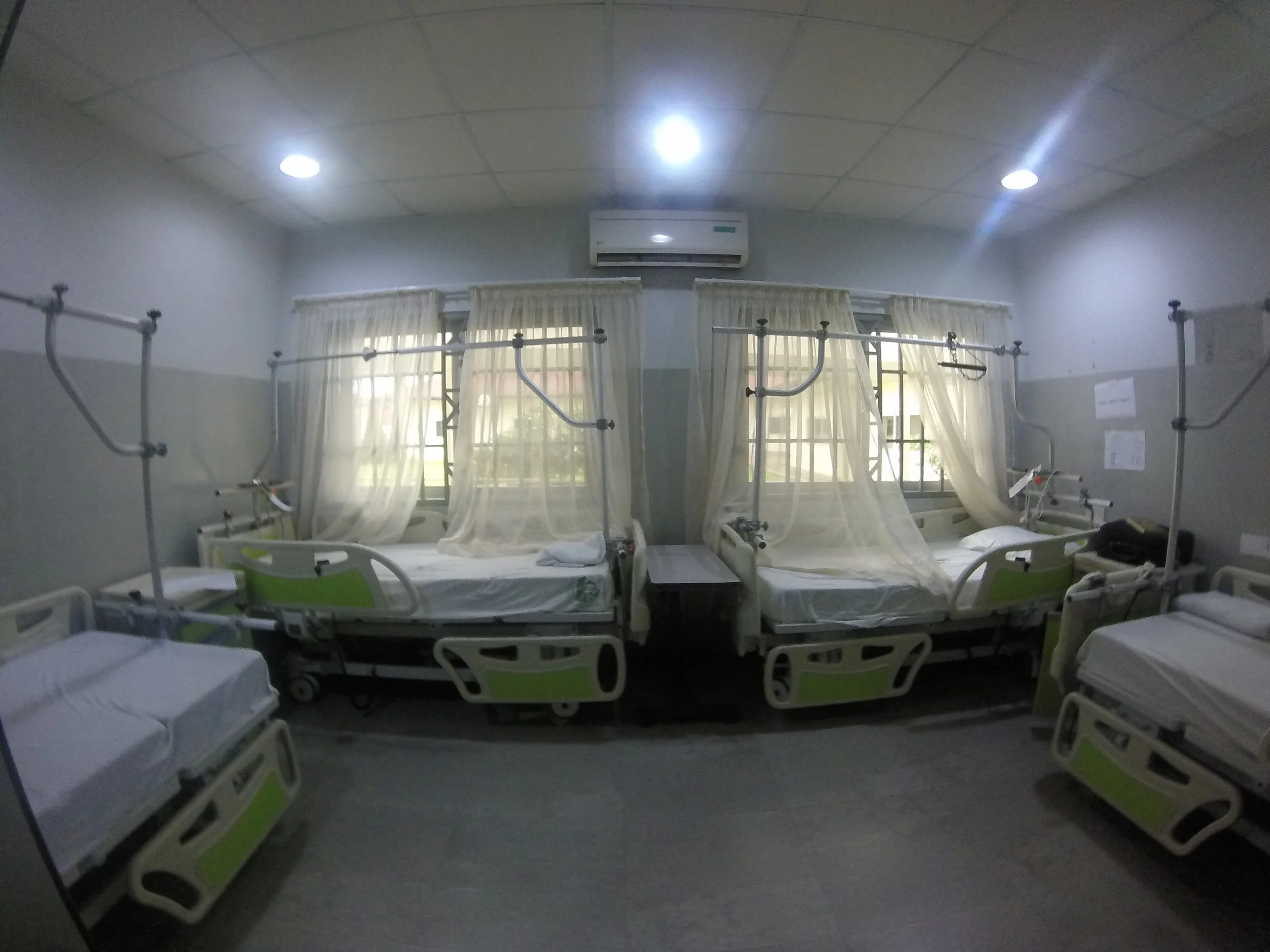 One of the wards for pre-op, post-op, and extended stay patients