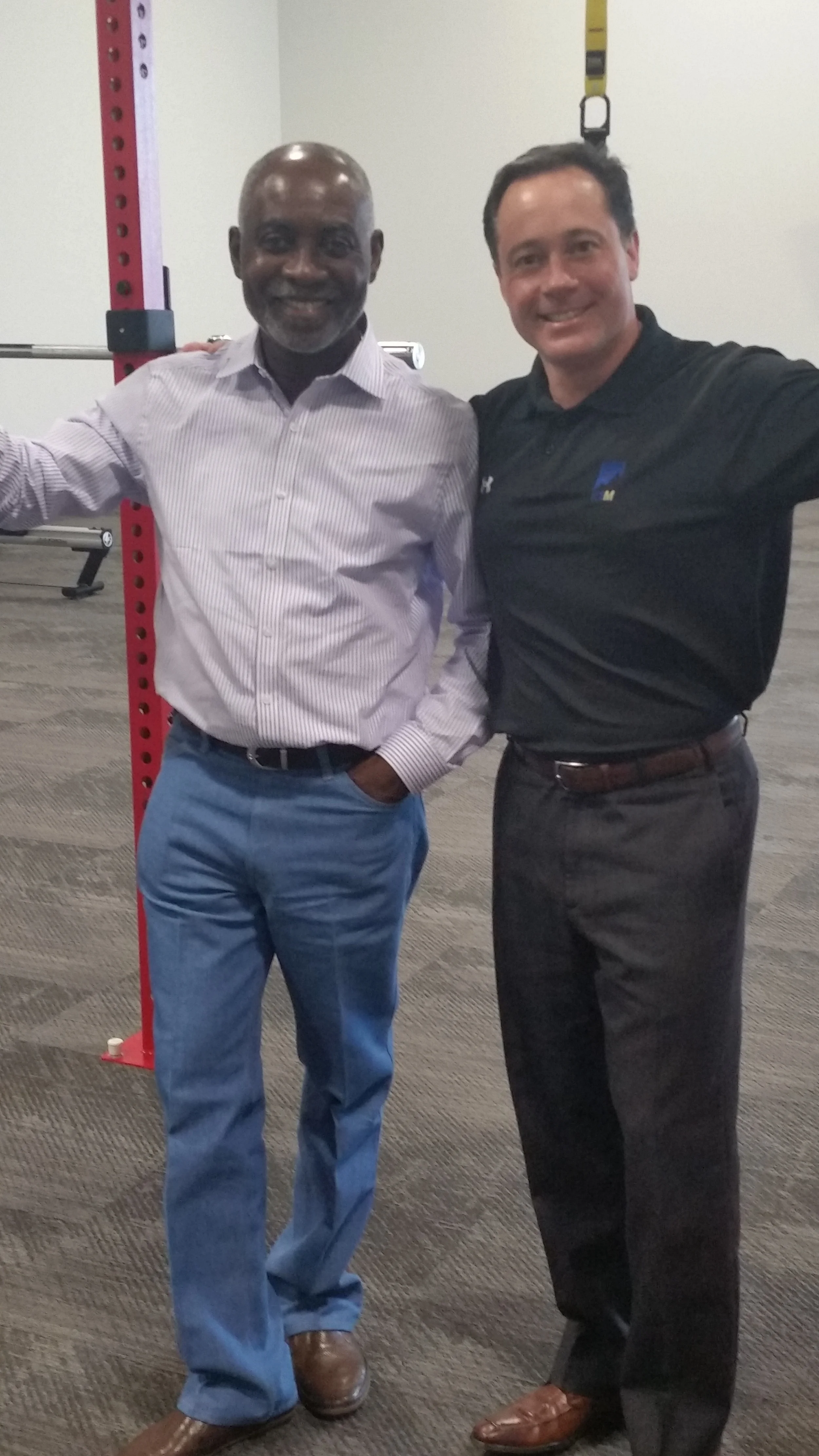 Professor Boachie-Adjei and K2M CEO Mr. Eric Major