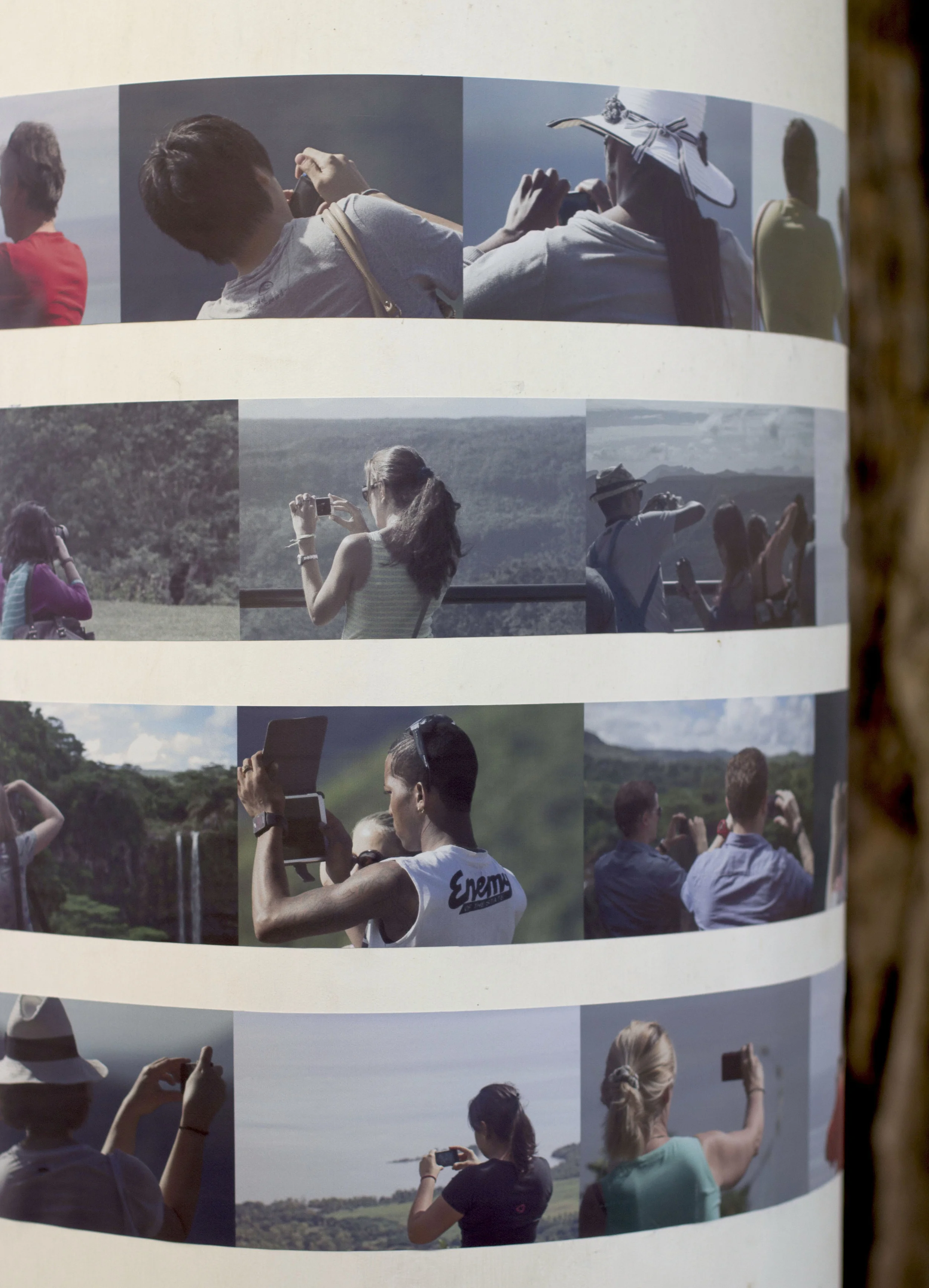 Maja Godlewska, Horizon-The Gaze, 2014, photo on vinyl, dimensions variable