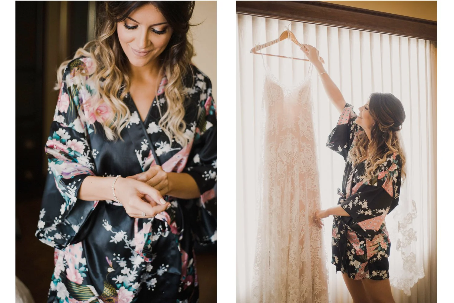 Jessica's wedding dress was custom made by designer Anais Anette at local bridal boutique Ma Cherie Bleue .