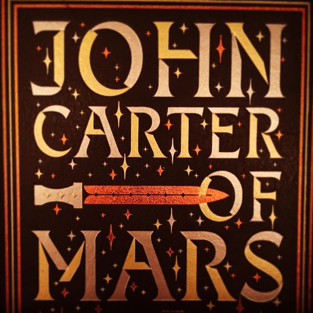 Some nights, you just want to go jumping around Mars pretending it&rsquo;s Summer again.
.
.
.
#latenightreading #edgarriceburroughs #johncarter #aprincessofmars 
#barsoom