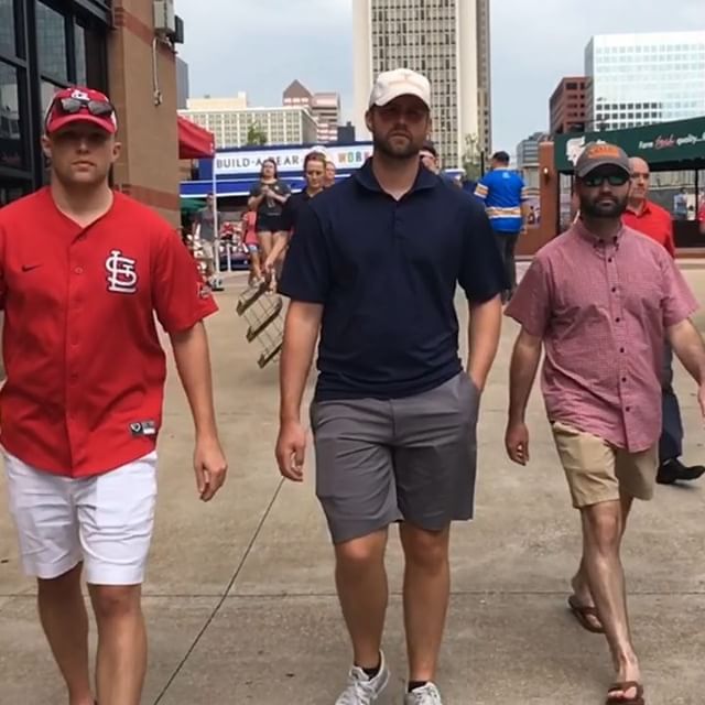 Gotta give it to my boys @wilkinson282009 @codcwood @brandonfrensley for putting together a super chill and relaxing weekend for the Bachelor Party in St. Louis! The Cardinals beat the Cubs, Drew managed to not get a speeding ticket, Cody stared dead