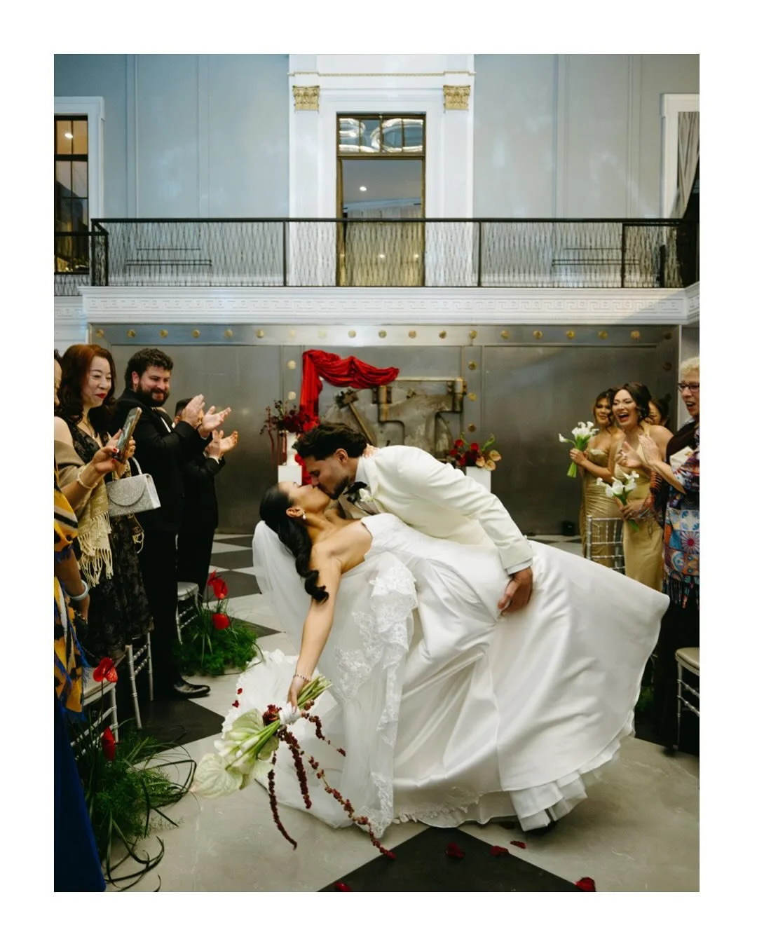 ✨ introducing mr &amp; mrs cimafonte!!!!✨

comin in hottttt! you really would not have guessed this wedding was in a little new jersey town on a cool, winter evening. 🔥 

~ team~
photographer: @sincerelydjphoto 
video/content: @reelybtsfilms 
venue: