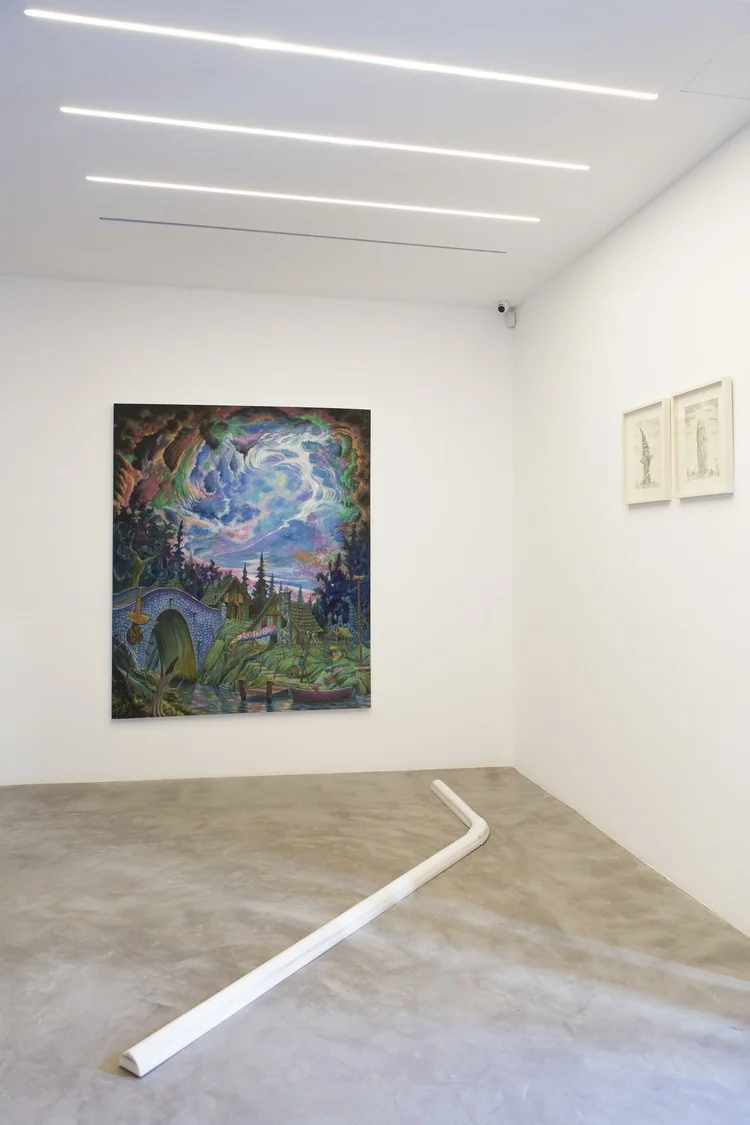 Dio Horia in Mykonos Atelier Arizona | Giannis Varelas | Hugo Canoilas | Maja Djordjevic | Vassilis H. | Linda Havenstein | Elias Kafouros | Dionisis Kavallieratos | Panayiotis Loukas | Olga Migliaressi-Phoca | Malvina Panagiotidi | Rallou Panagiotou | Selma Parlour | Wilhelm Sasnal | Aleksandar Todorovic | Panos Tsagaris | Alexandros Tzannis | Aleksandra Urban | Jannis Varelas | Honza Zamojsk