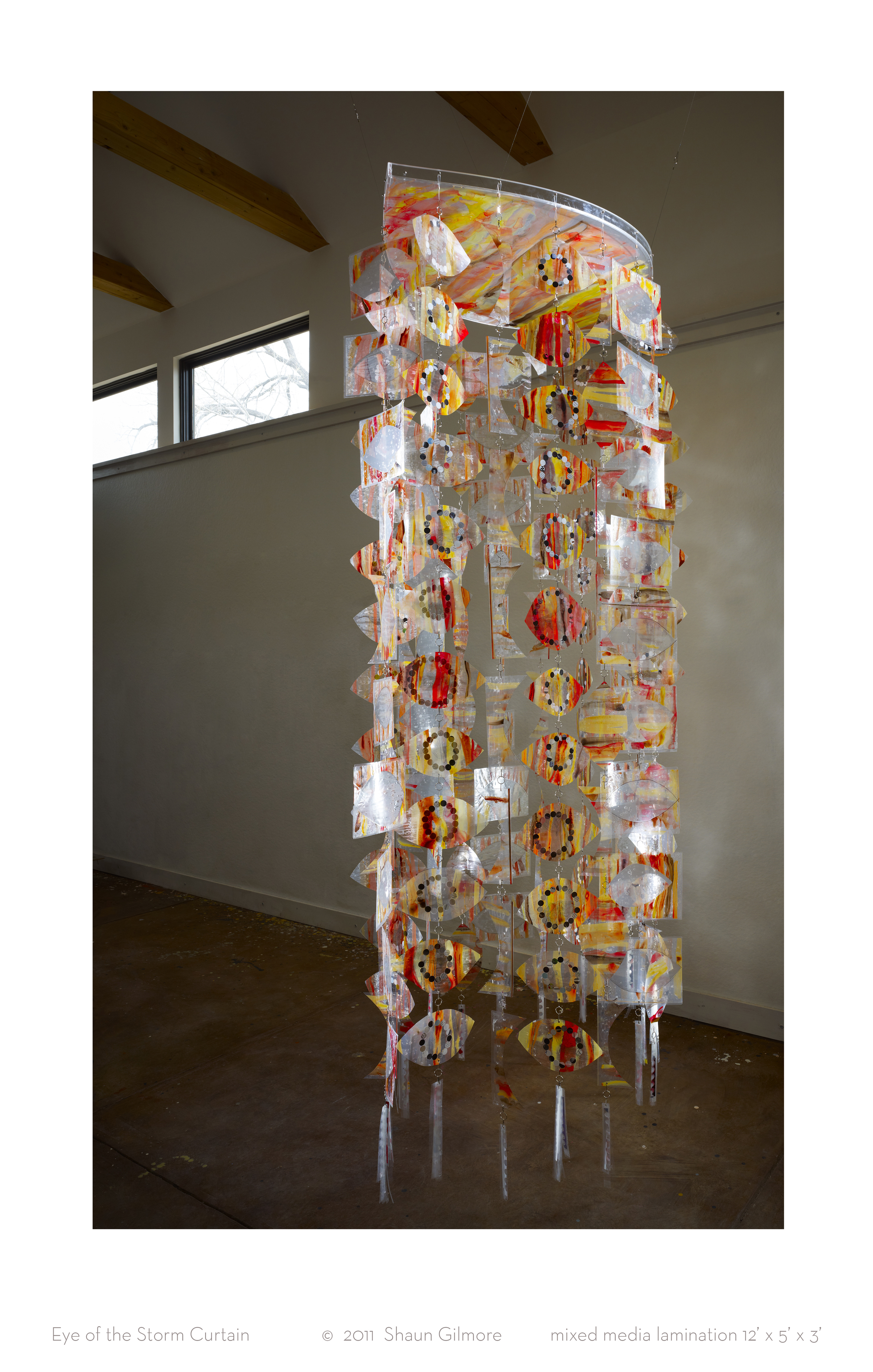 Eye of the Storm Curtain, c. 2012