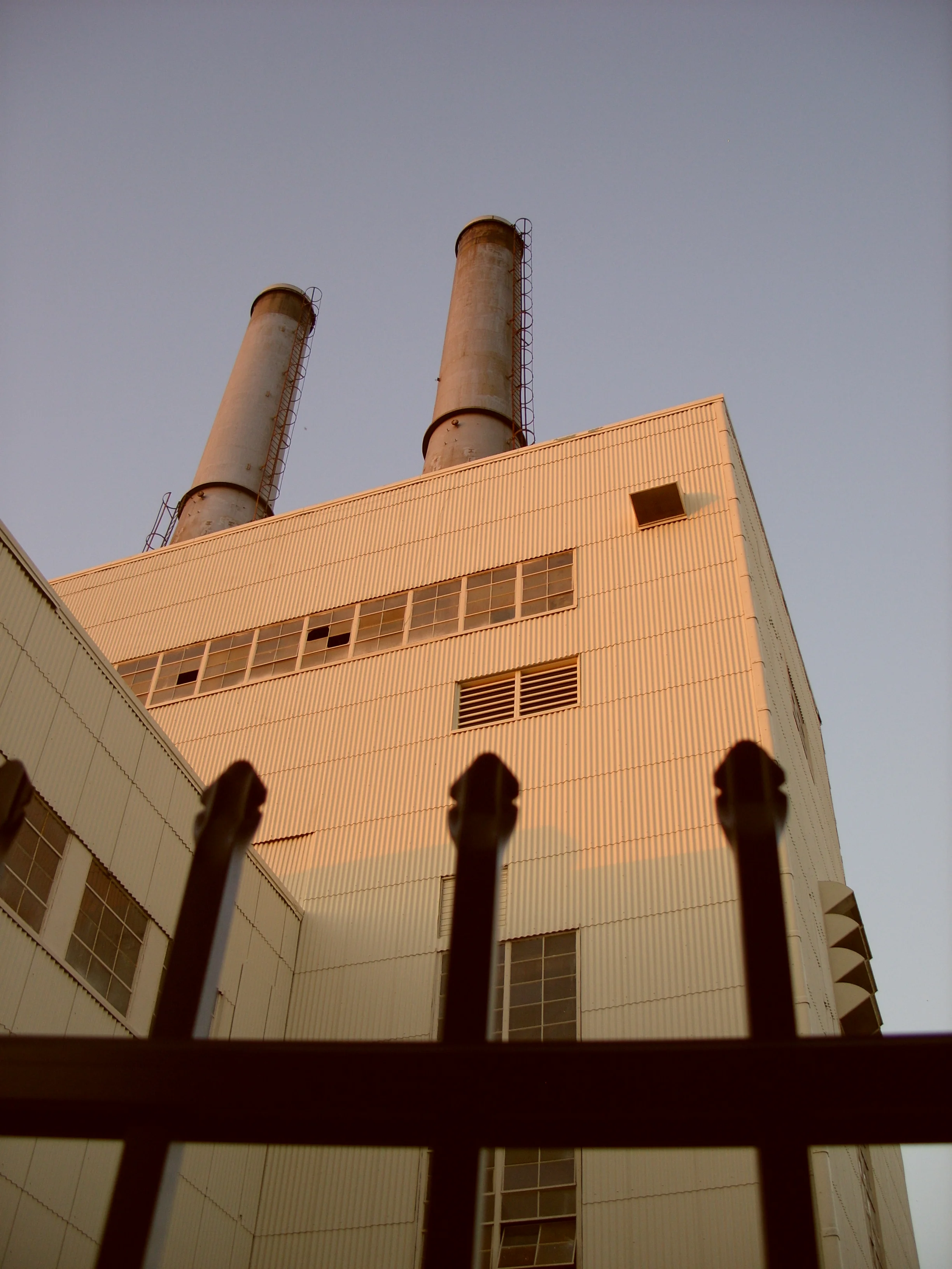  The old power station on the west end of River Street. 