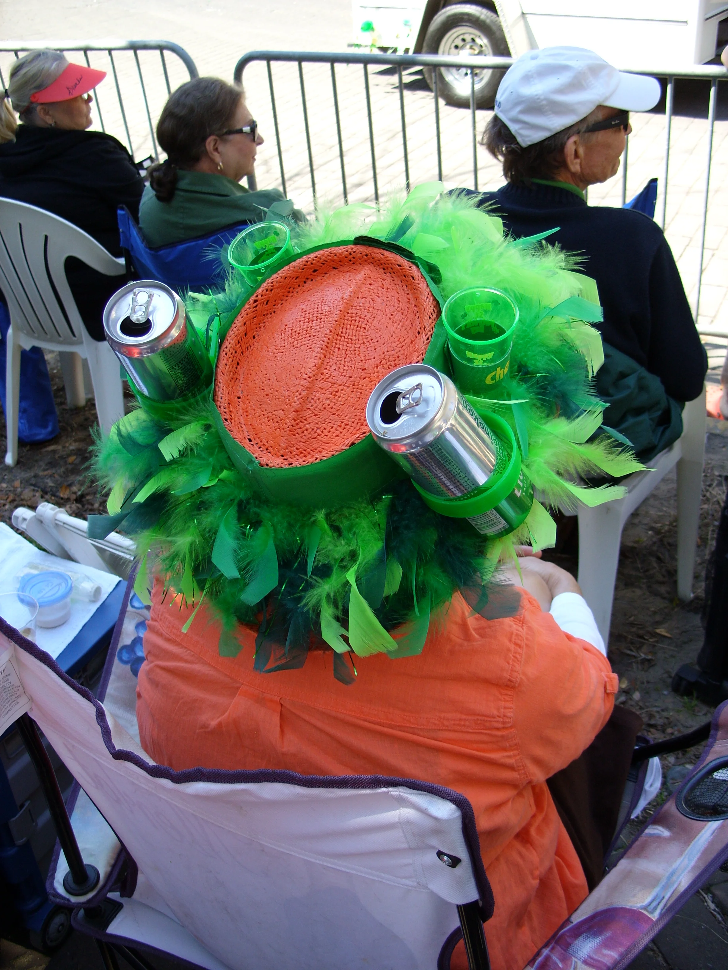  Appropriate head gear is a must on St. Patrick's Day in Savannah 