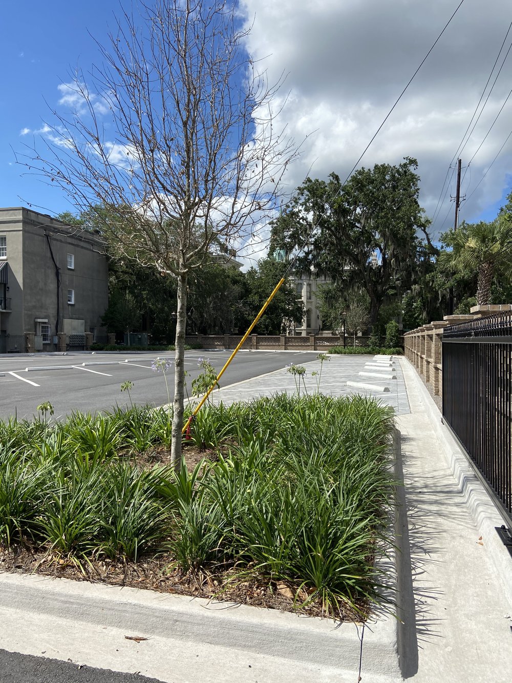  The current parking lot 