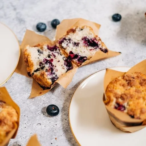 Vegan Blueberry Muffins 2