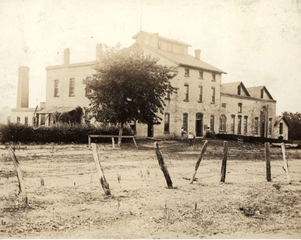 Byrd Tannery-Former Walruff Brewery showing stable at far right