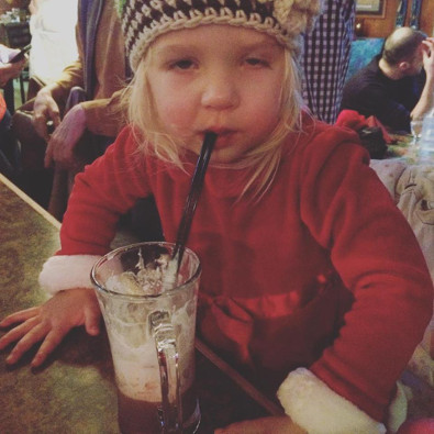 Followed by enough hot chocolate to make anyone loopy!