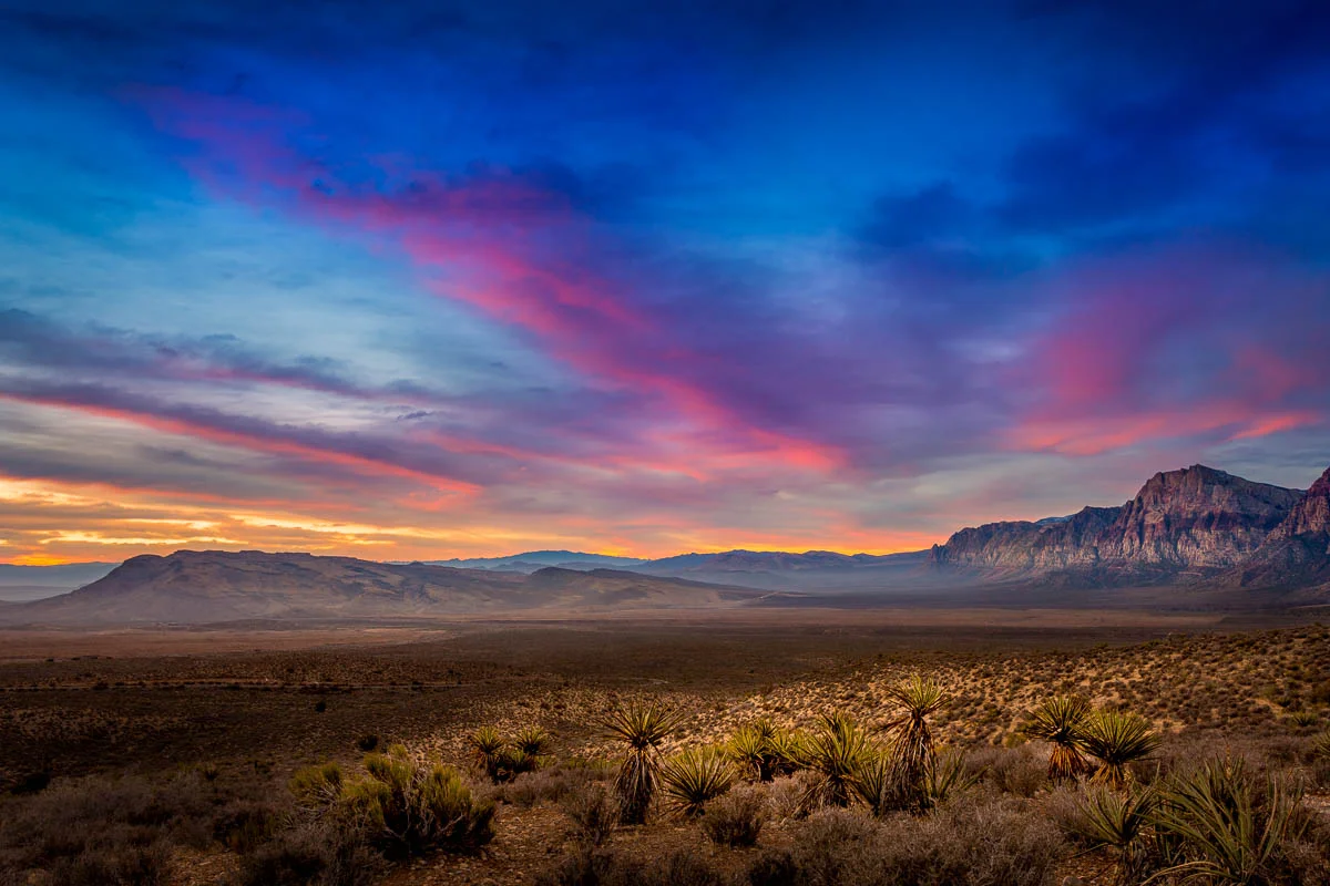 Painted Sky and Valley