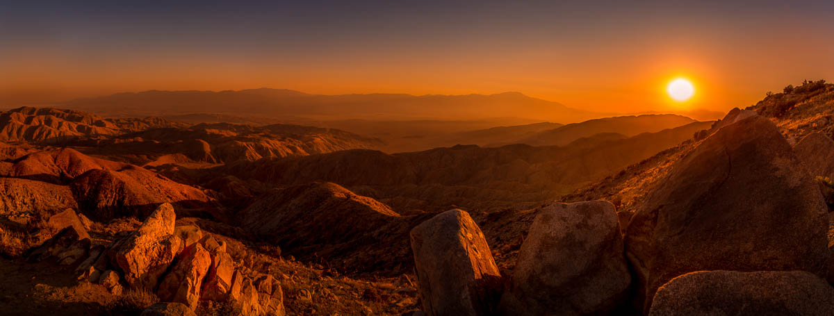 Martian Sunset in California