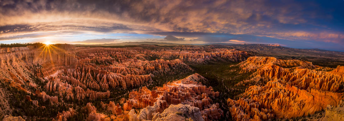 Bryce Point Sunset - This one scored 92.5.