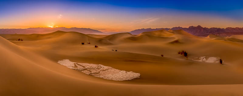 Tranquility on Mesquite Dunes, Death Valley National Park