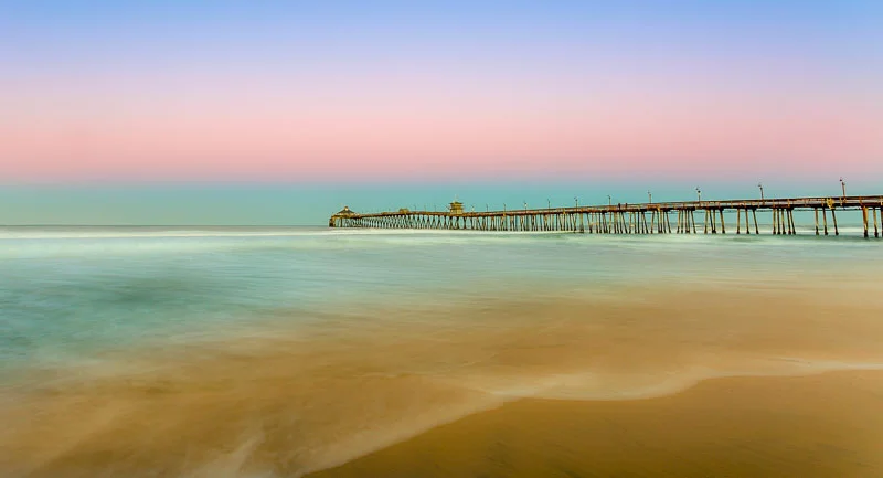 Imperial Beach Pier at Sunrise, San Diego, CA