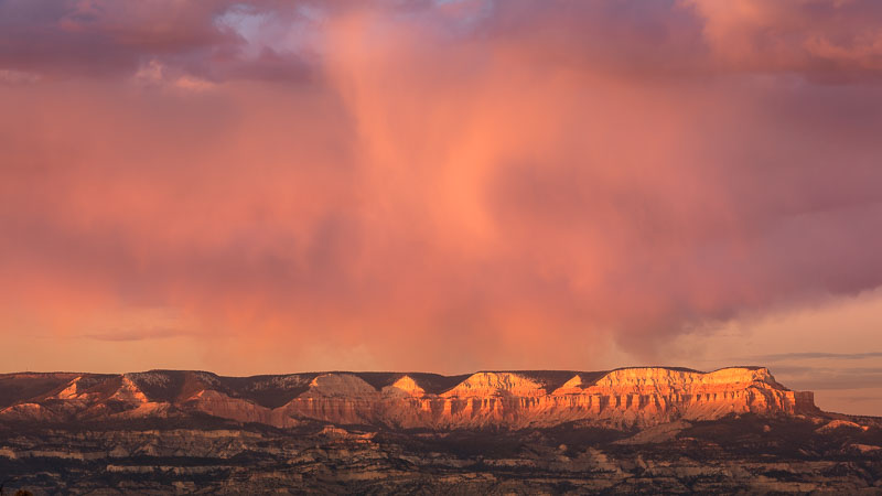 Evening Clouds Over Bryce, Bryce Canyon National Park