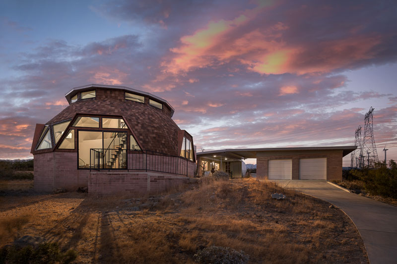 Geodesic Dome House, Palm Springs, CA. Architect: Pavlina Williams, AIA