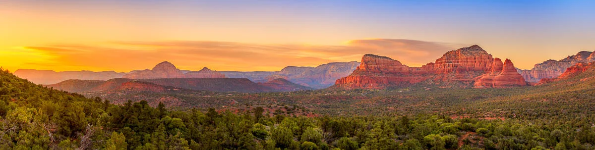 Last Light Over Sedona