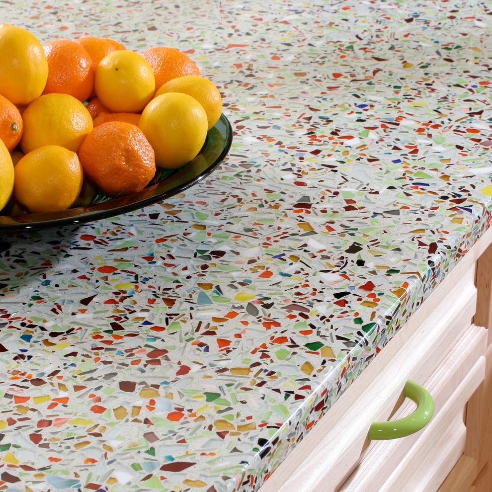 Recycled Glass Blog Imagine Surfaces, Making Crushed Glass Countertops