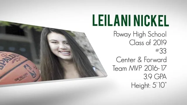 Leilani Nickel Basketball Highlight Video