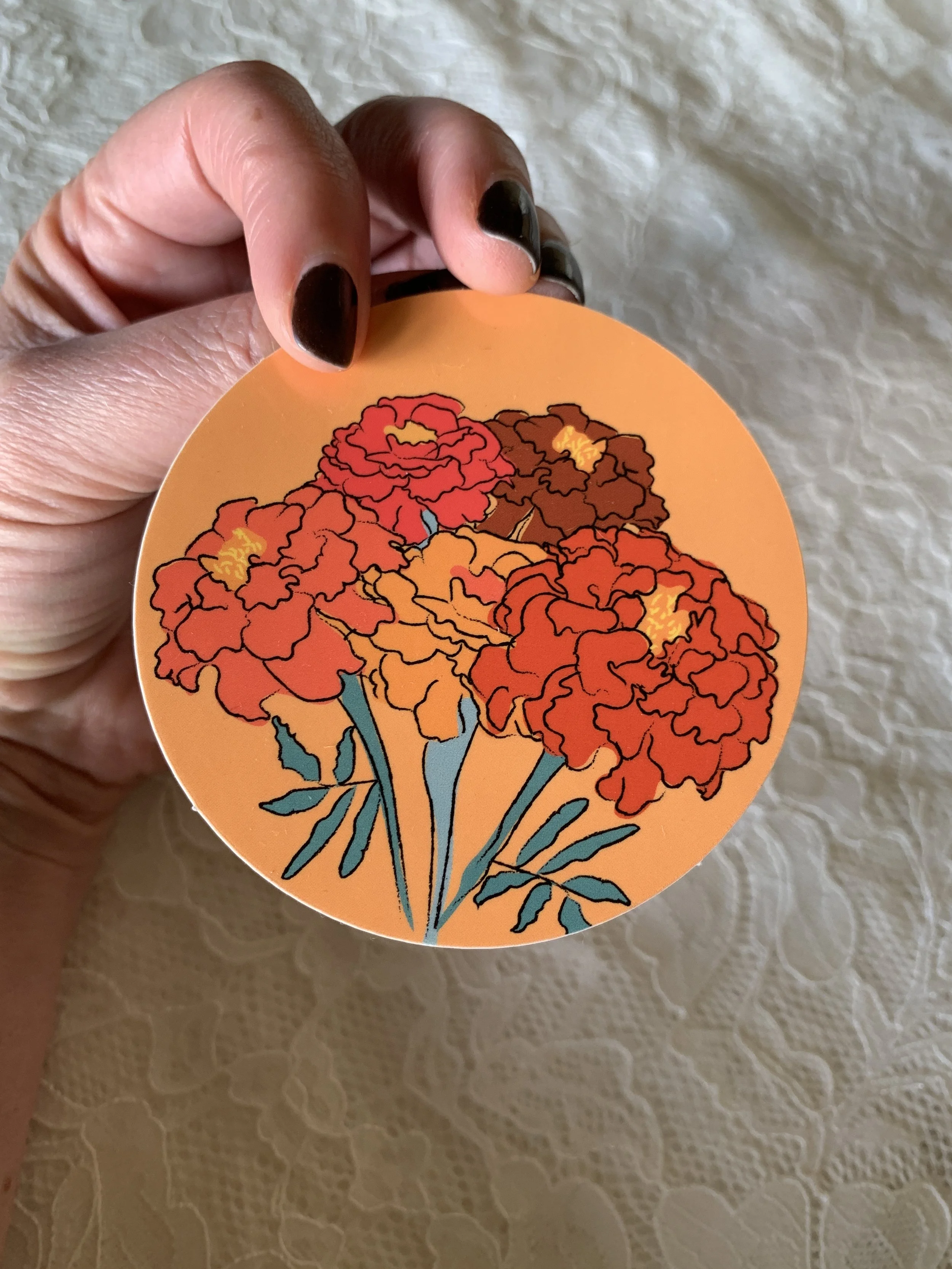 Marigolds Sticker 🌼