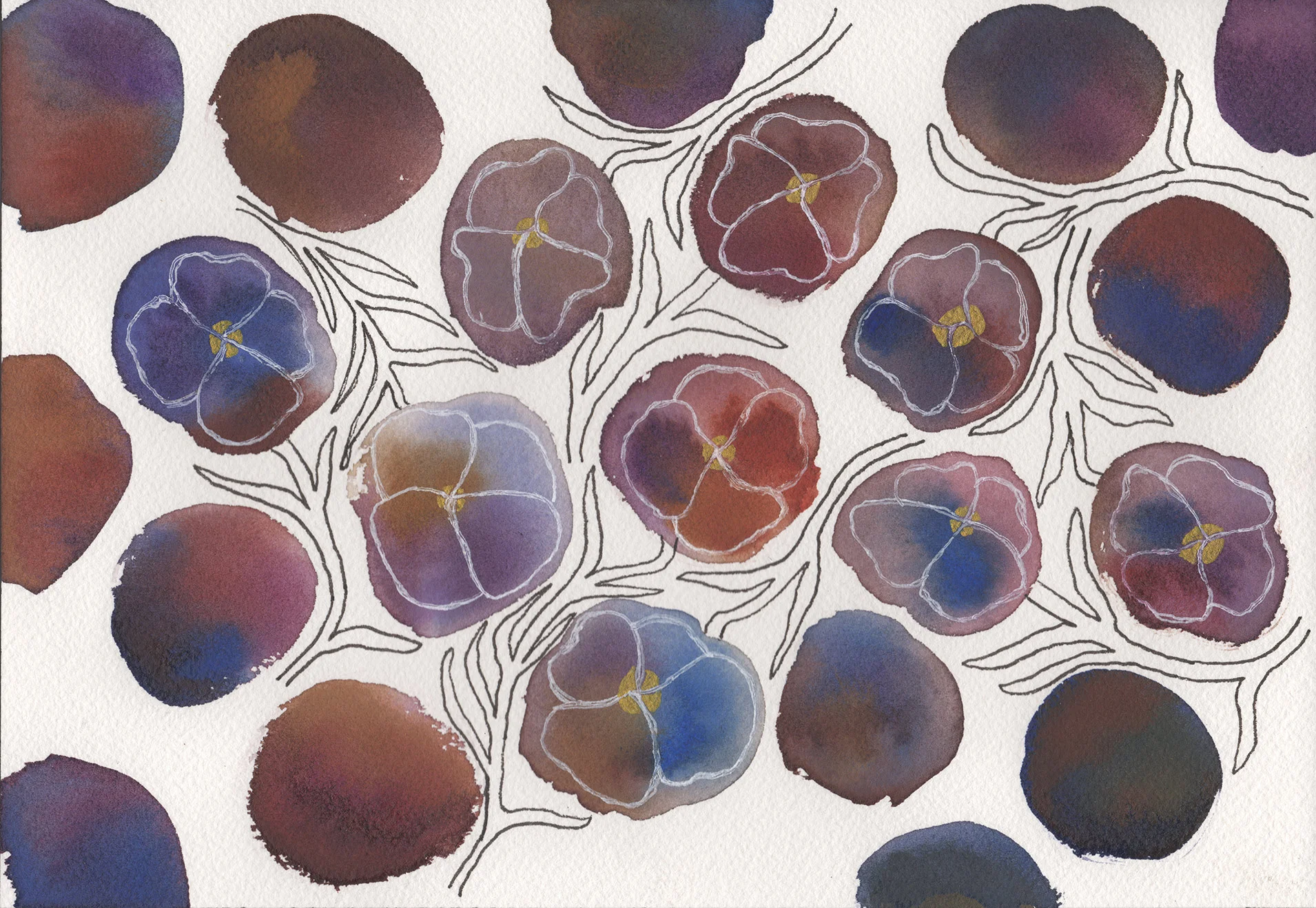 Pansies 1, 2015.