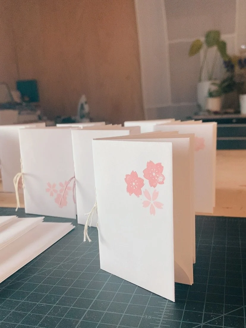 Inspired by materials &mdash; a while back i ordered cards from @moo and the envelopes that came with my order were not properly glued. Moo graciously handled the situation but i was left with all these not quite envelopes and it felt so wasteful to 