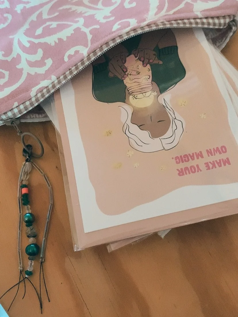 MAGIC MAKING inspired by childhood east coast summer nights,  when the fireflies flit about, blinking on, blinking off. As i illustrated this card, i didn&rsquo;t want to suggest you catch fireflies in a jar, that&rsquo;s absolutely unhinged&hellip;s