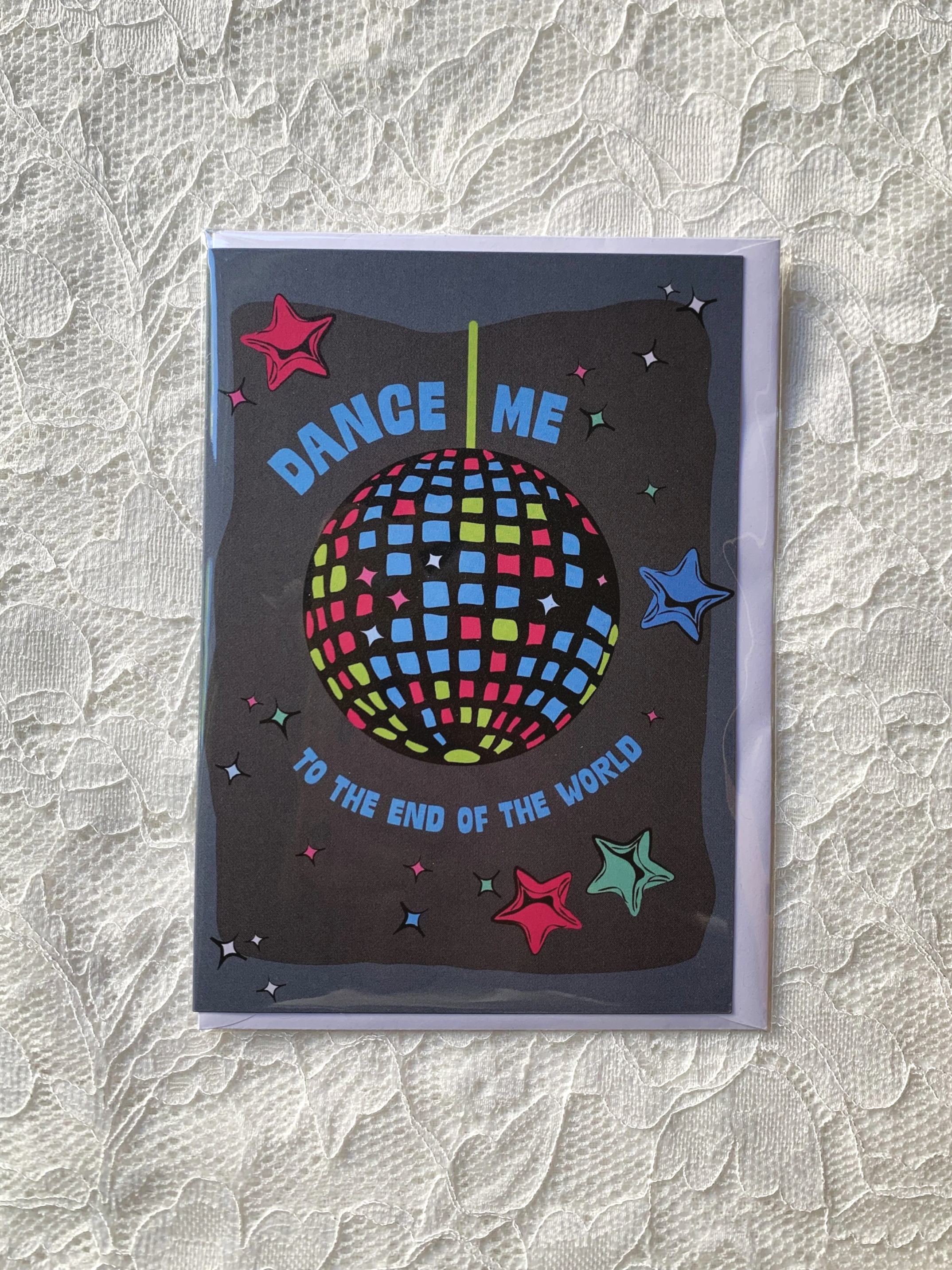 Dance Me Blank Card