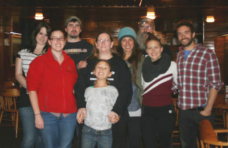 The whole, and growing, family. | Photo: Courtesy Franki Larrabee