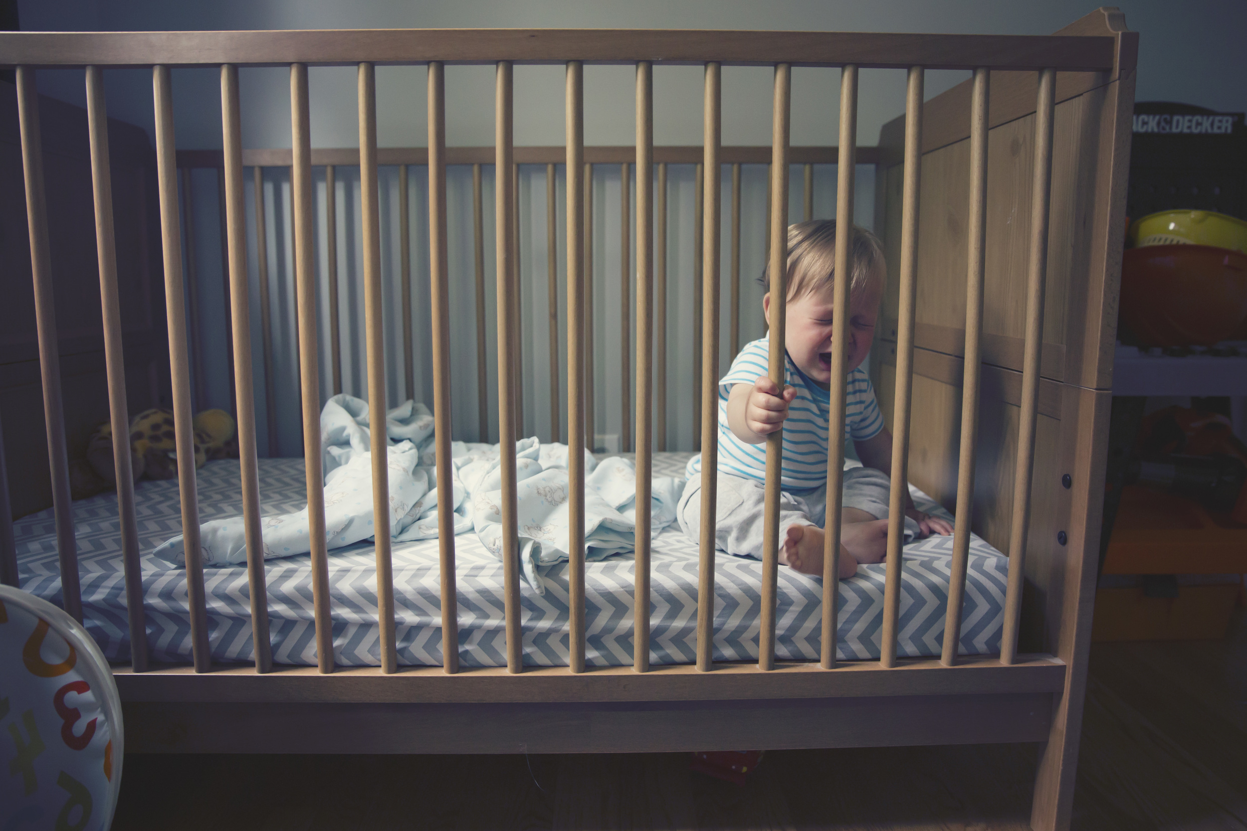 We’re all morning people, so our day usually “starts” around 5:00am… The baby is usually the first one up. He’ll have a bottle in bed with us and the older kids usually make their way in, too.