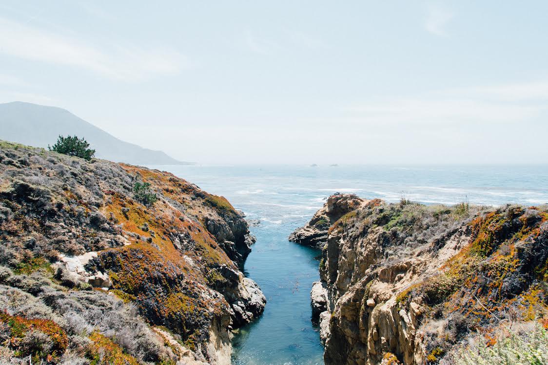 Here's my favorite image I snapped on the trip (heading up towards Big Sur).