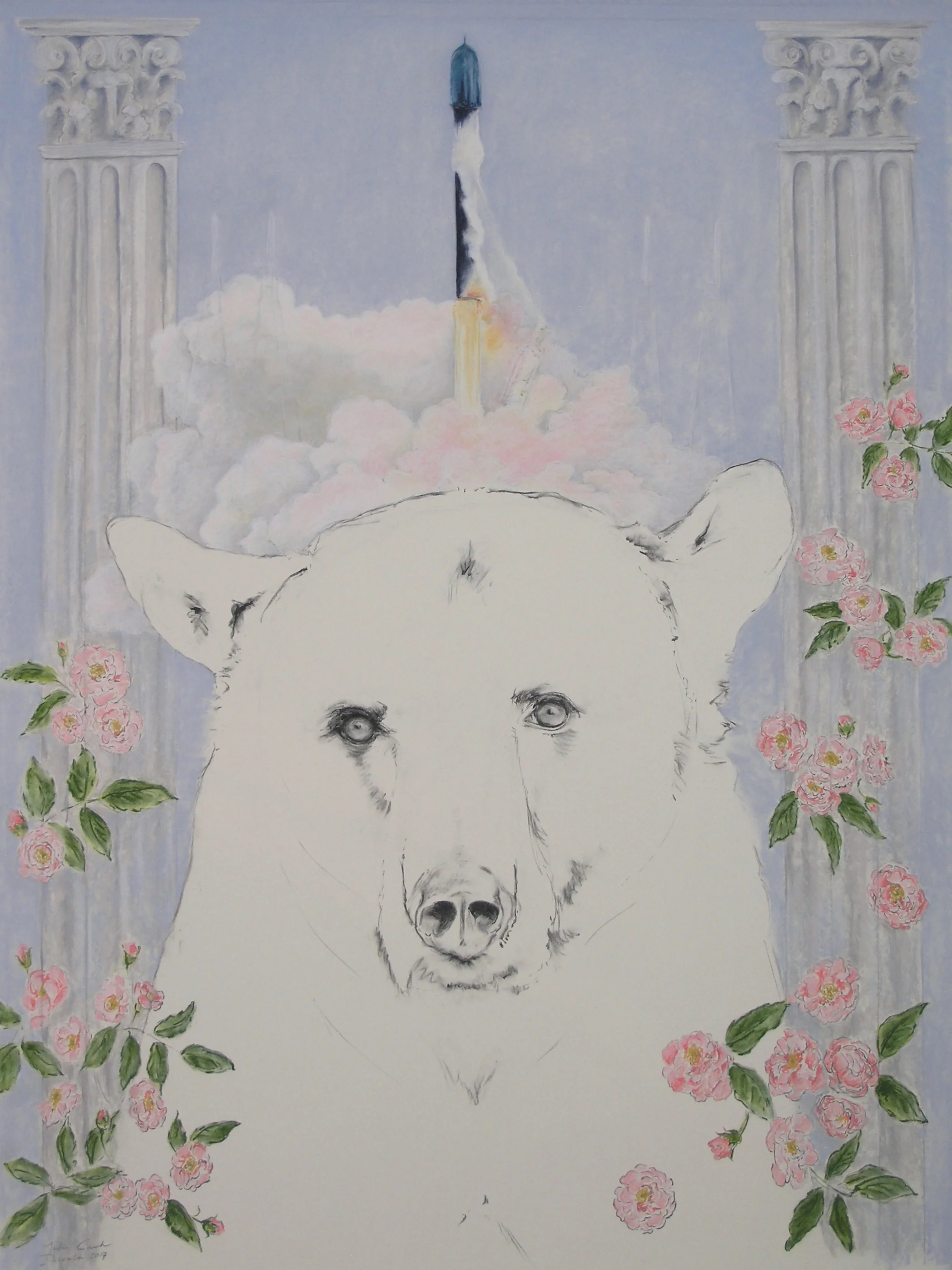 BEAR AND ROCKET