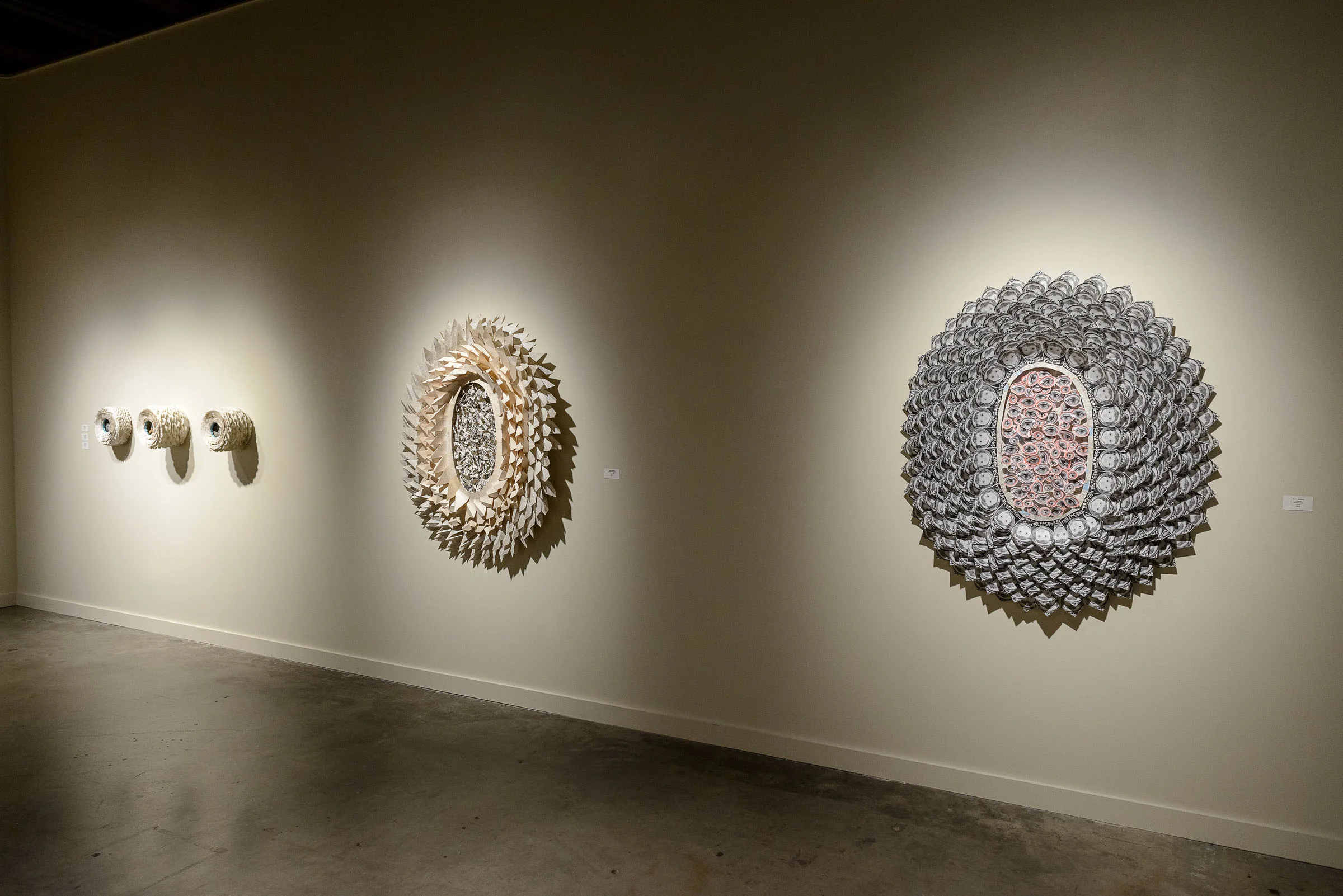 Paper reliquaries installation | UW-Parkside