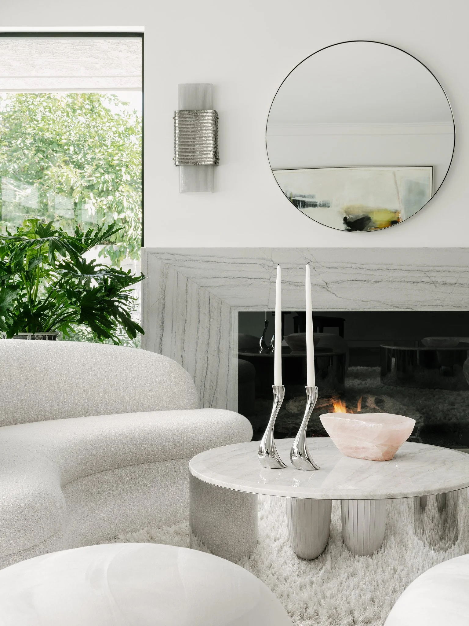 Rancho Mirage living room detail