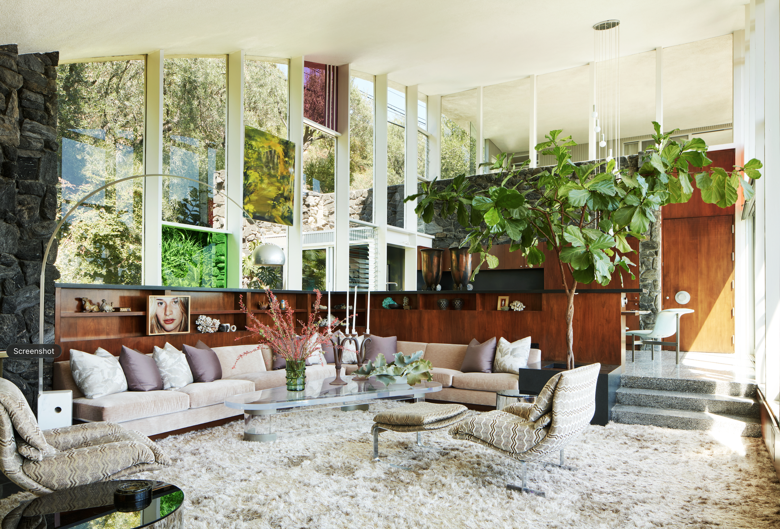 Garcia House living room 