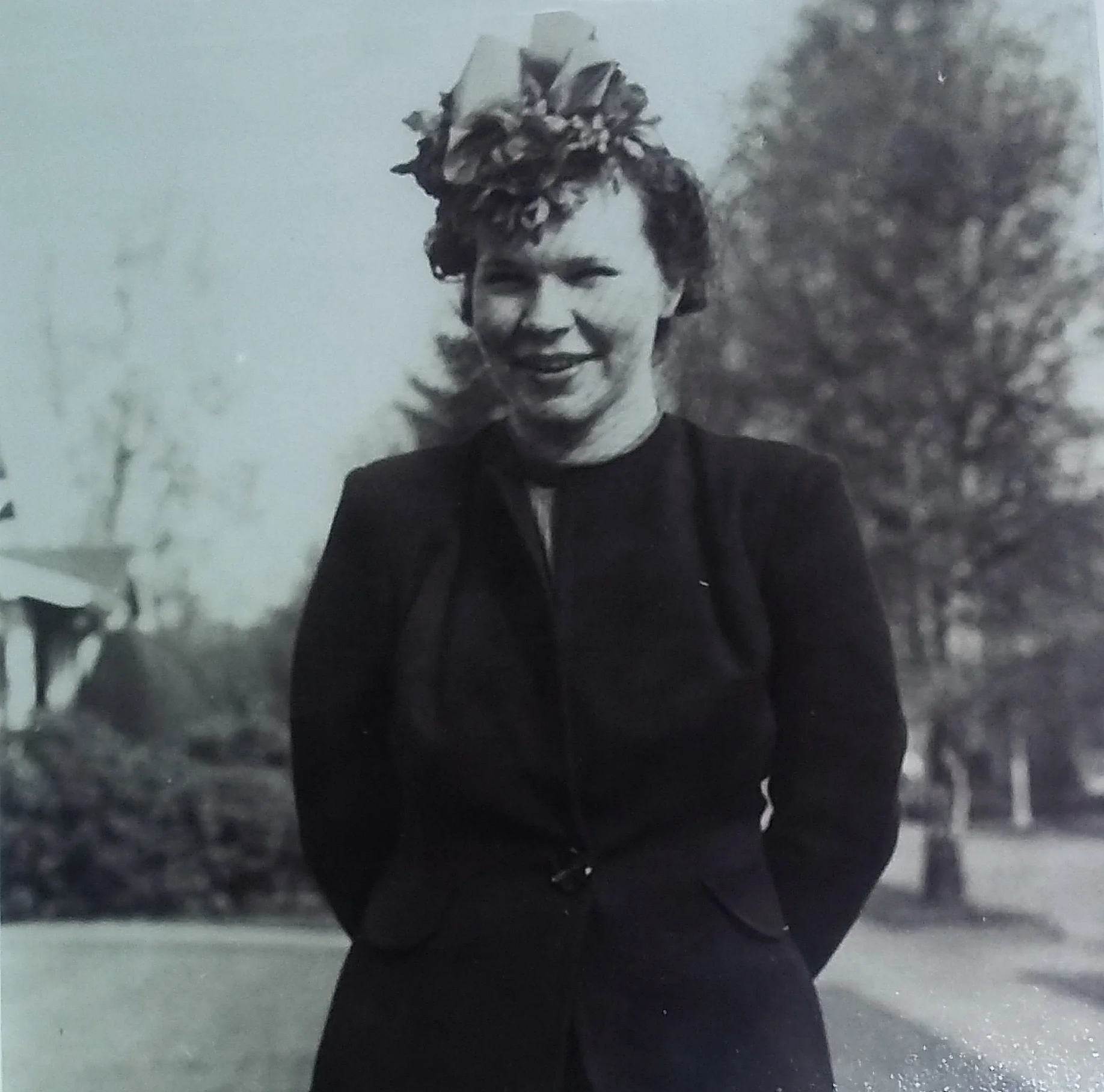 My mom, Babe. Her mother died when she was an infant and her 6 older sisters couldn't decide on a name. "Babe" stuck with her throughout her 93 years.