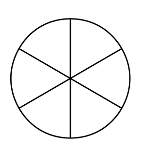 Create "trenches" in the soil surface to look like pizza slices. 