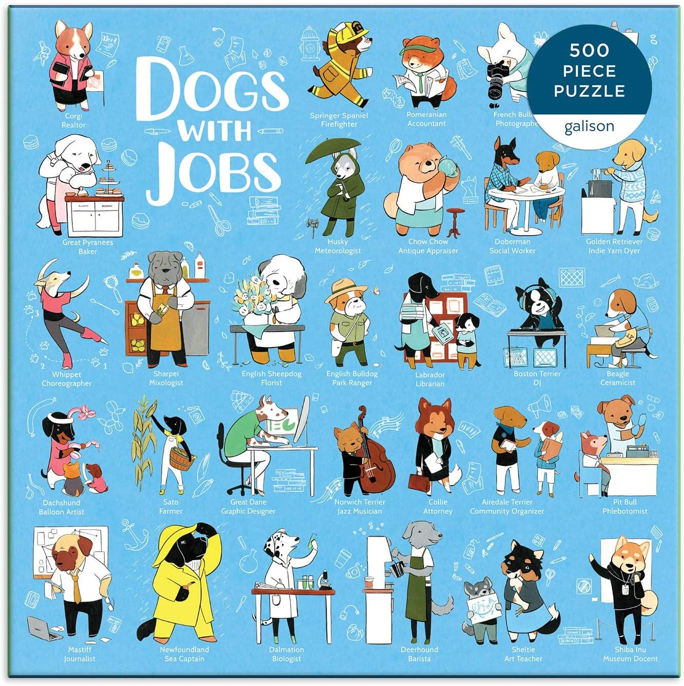 Dogs with Jobs Puzzle