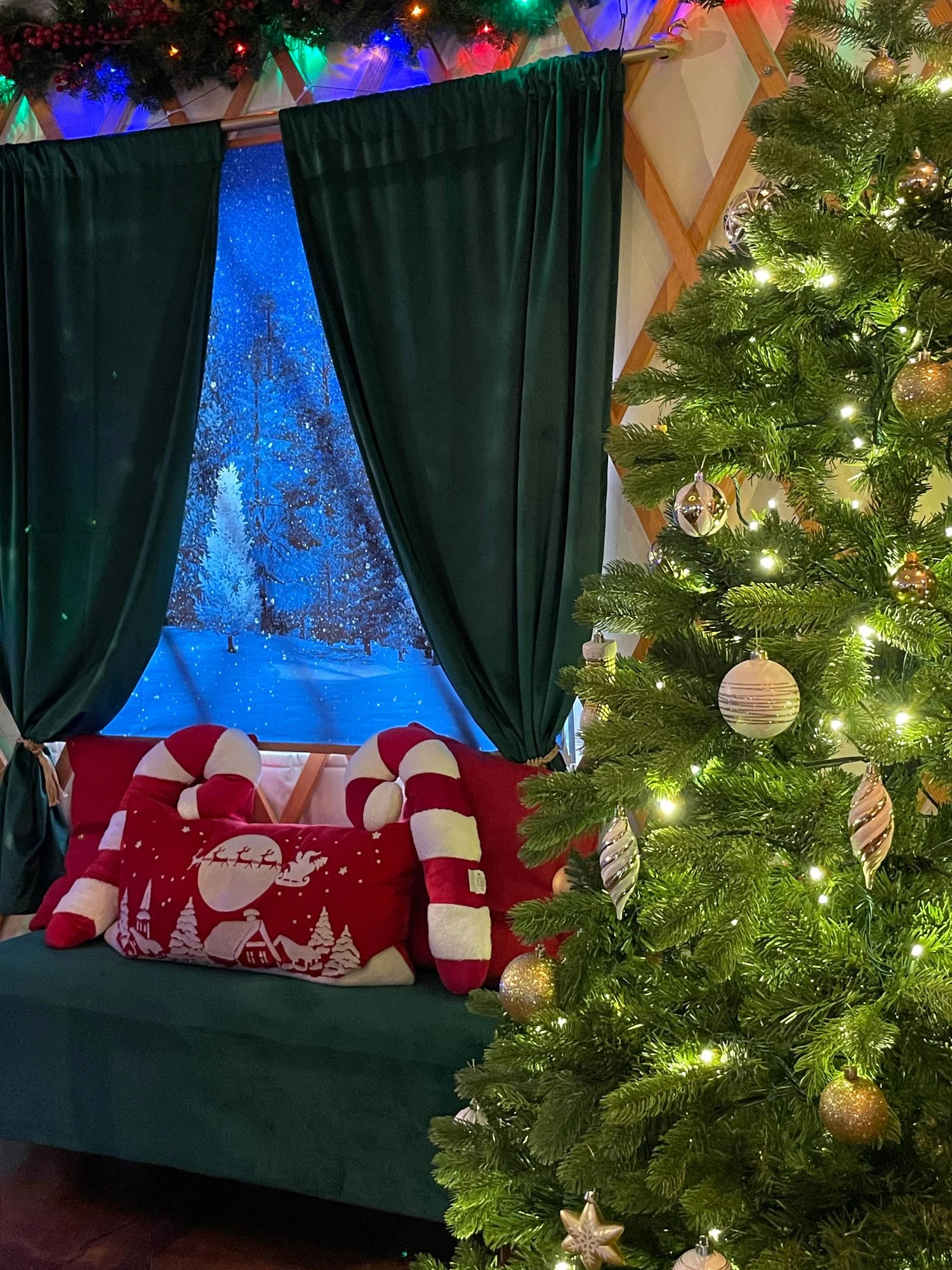 A Great Spot for a Holiday Selfie