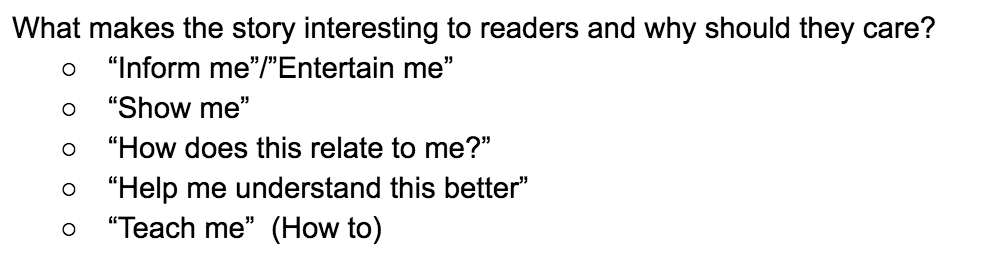 I also helped to establish best practices for the interaction behavior of components, drawing on qualitative and quantitative research from past posts. As a strong advocate for content-based decision-making, I outlined a content strategy for layout templates, highlighting the types of stories most effectively told through those formats. In its early phases, I also managed the project, tracking goals and deadlines. Challenges *Many stakeholders *Determining scope (number of components and customizations) *Limited resources *Team alignment and turnover