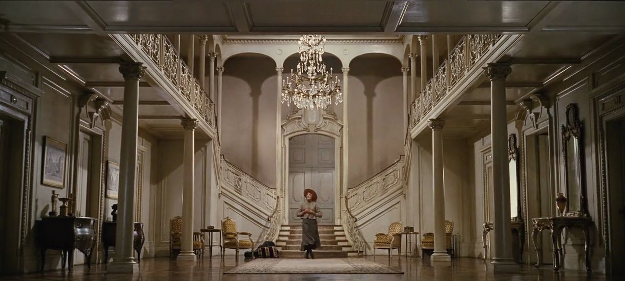 The Sound of Music Staircase, Salzburg, divides the staircase into three distinct components. It even has it's own viewing gallery.