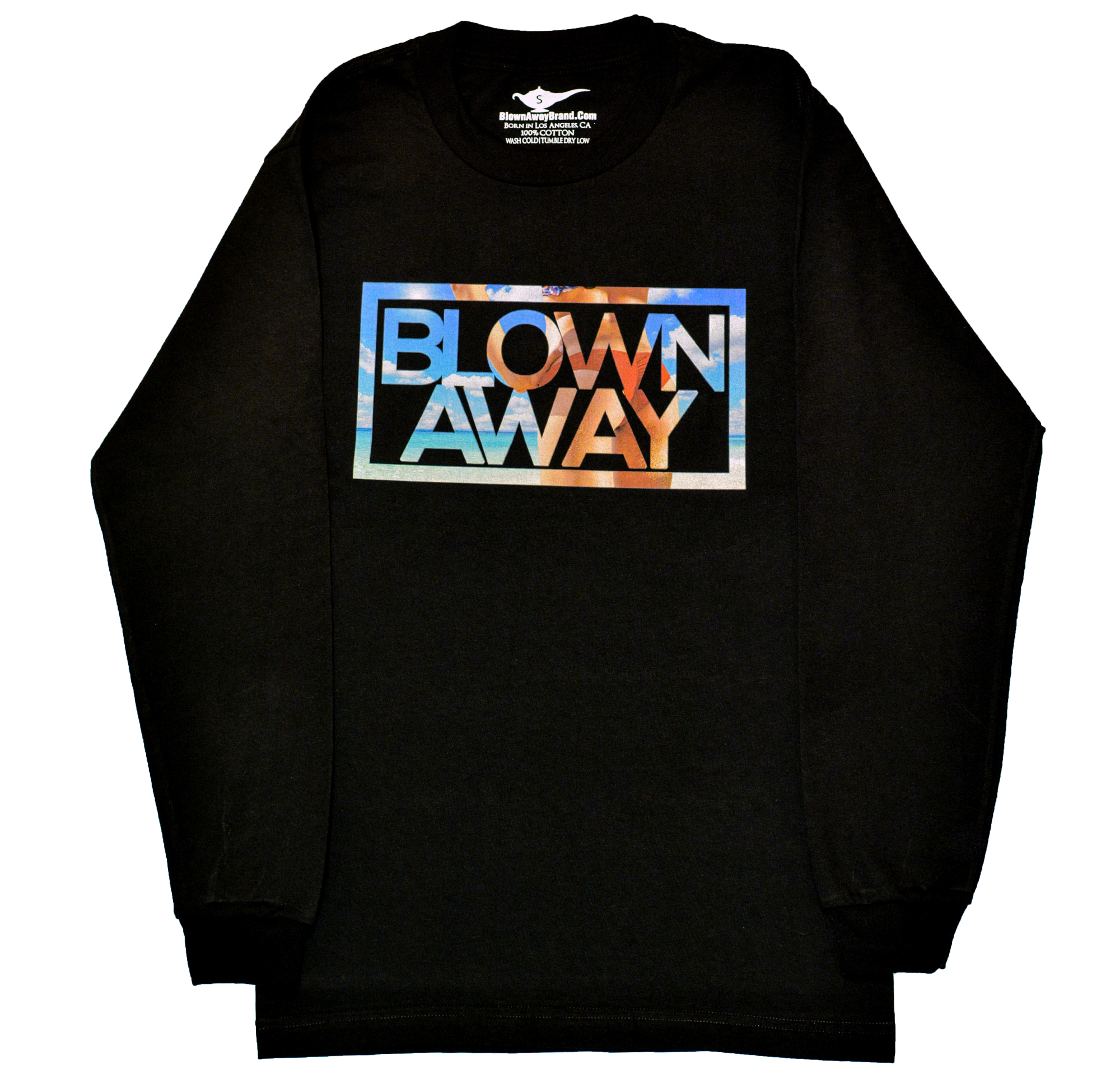 Beach Long Sleeve Graphic Tee