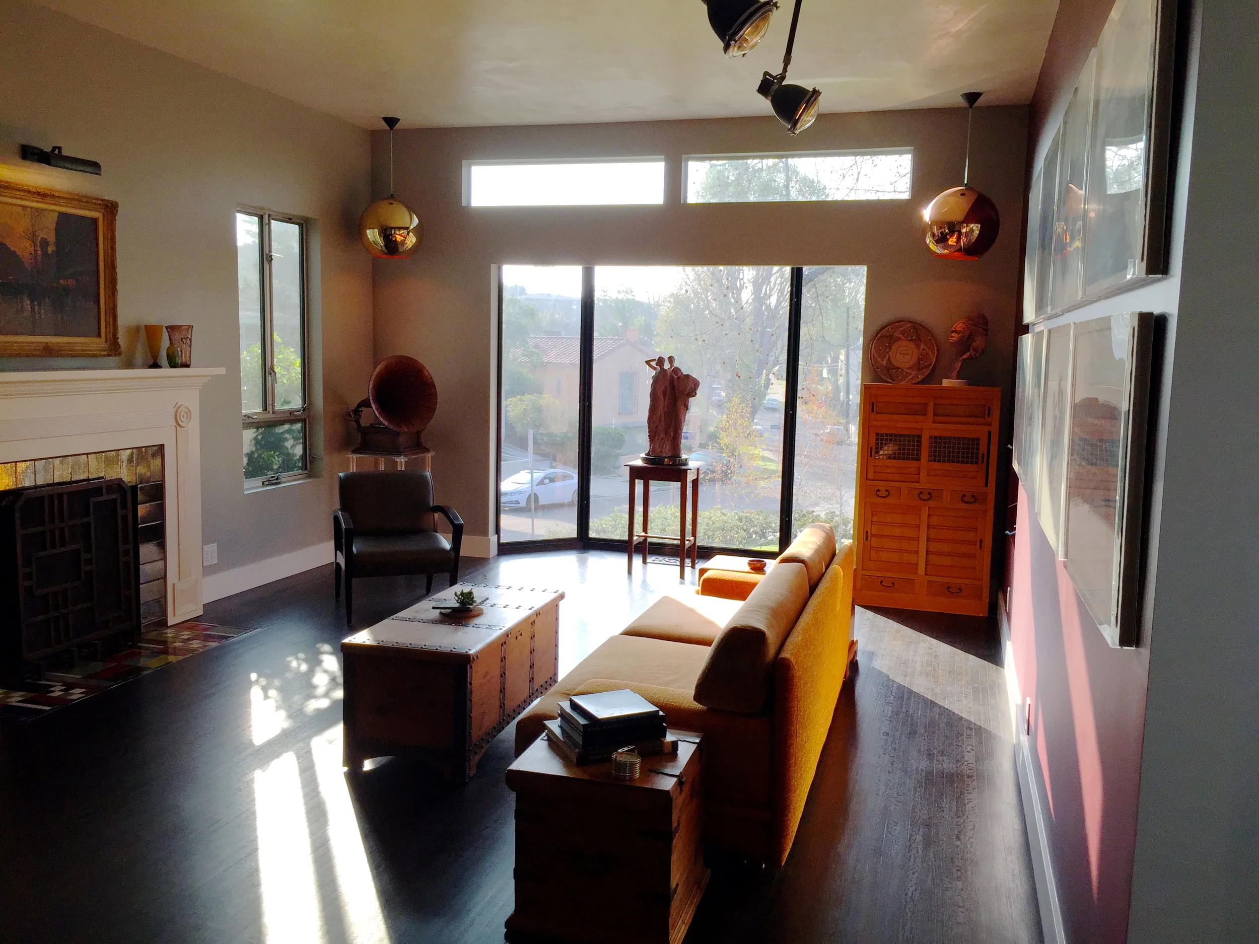 BENECIA - Living Room Bay Window - View from Bookcase