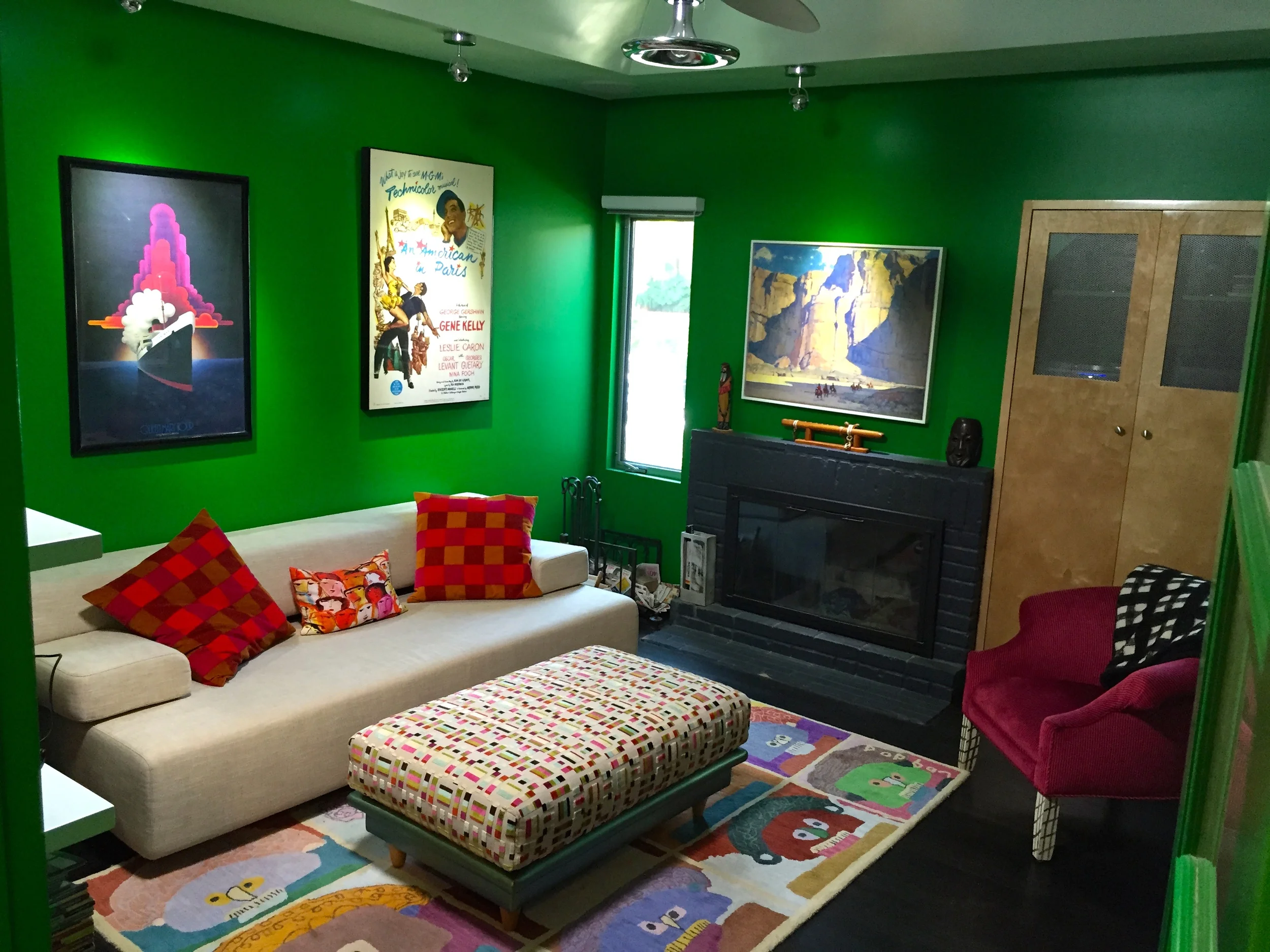 BENECIA - Media Room - View from Hallway