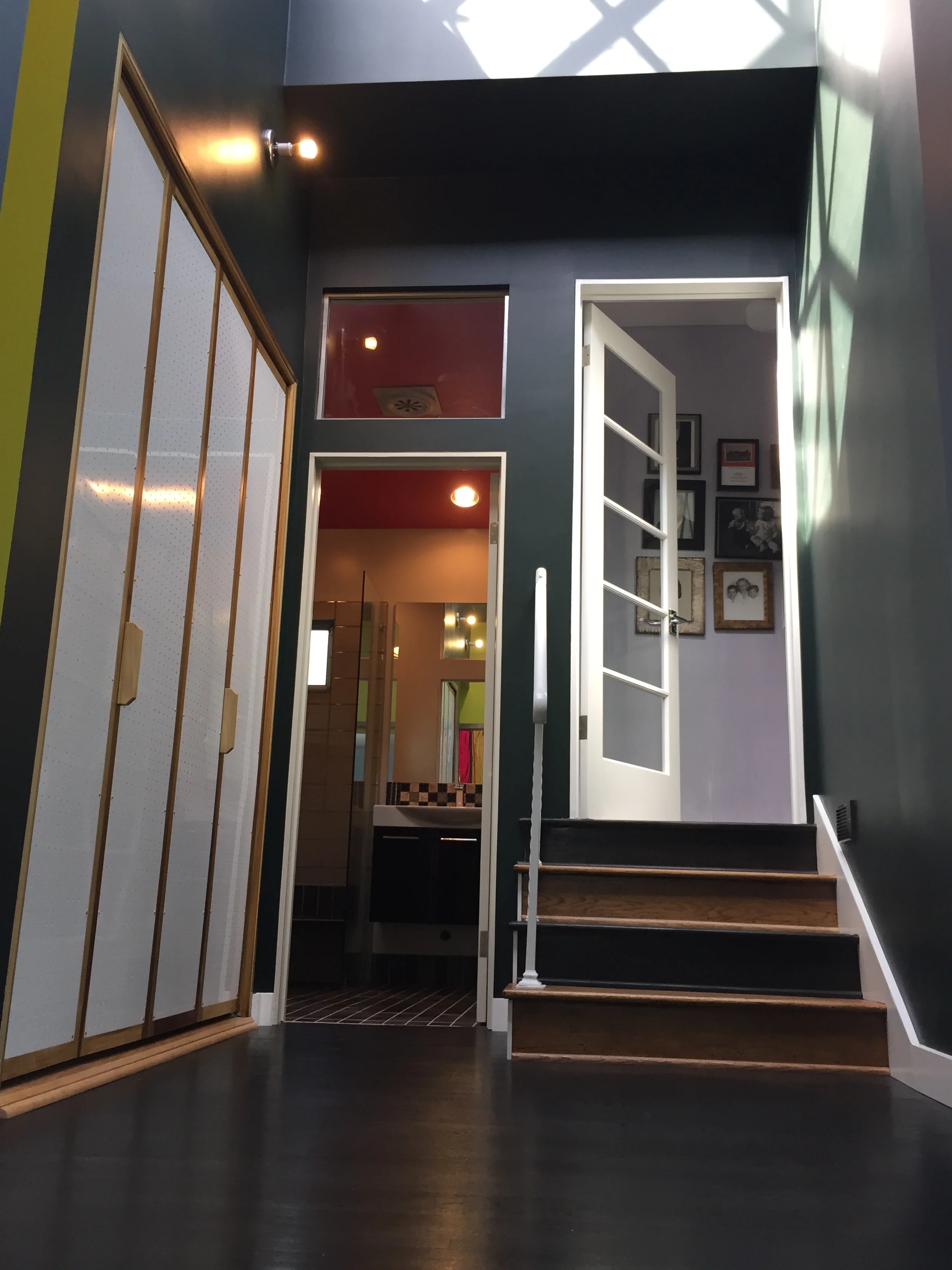UPPER LANDING - with Laundry Room Doors