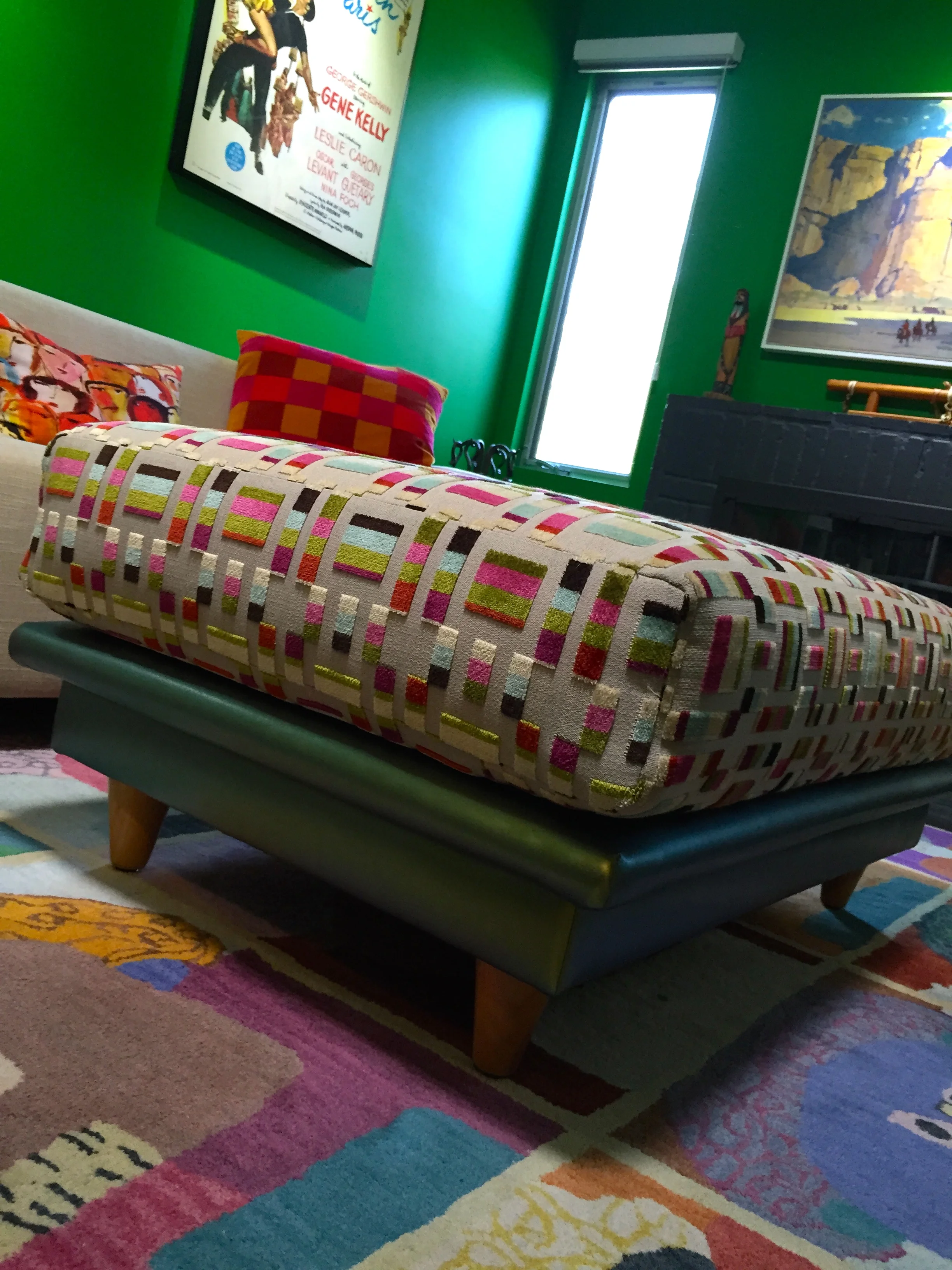 CUSTOM OTTOMAN