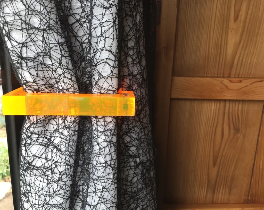 BENECIA -Custom curtain pullback - acrylic